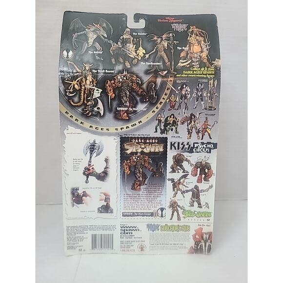 Rare 1990's Dark Ages Spawn The Black Knight Collector Figure - Picture 3 of 5